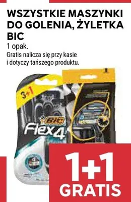 Maszynka do golenia Bic promocja w Stokrotka
