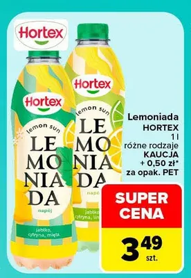 Lemoniada Hortex promocja w Carrefour
