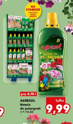 Nawóz do pelargonii Agrecol promocja w Kaufland