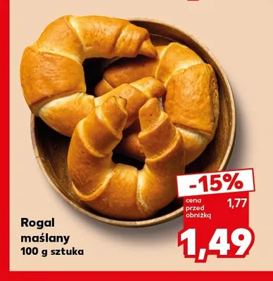 Rogal maślany promocja w Kaufland