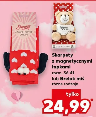 Skarpety z magnetycznymi łapkami promocja w Kaufland