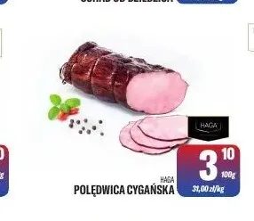Polędwica cygańska Haga promocja w Tomi Markt