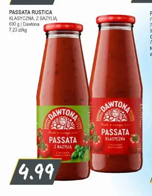 Passata Rustica z bazylią Dawtona promocja w Słoneczko