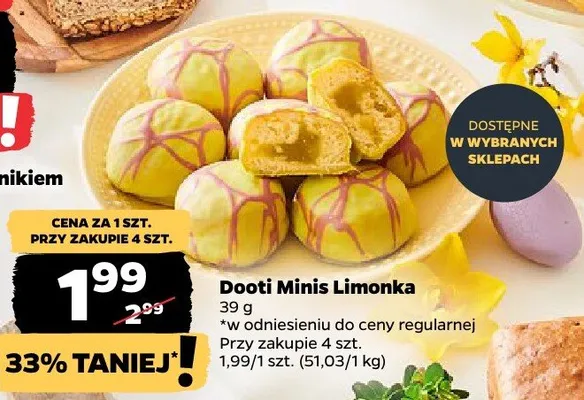 Dooti Minis Limonka promocja w Netto