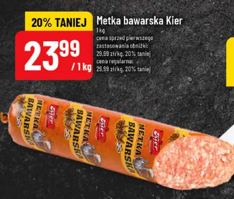 Metka bawarska Kier promocja w POLOmarket