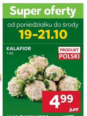 Kalafior promocja w Stokrotka