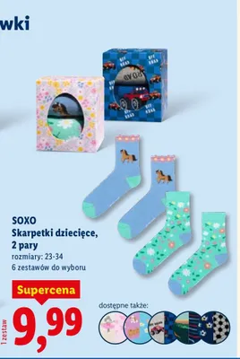 Skarpetki dziecięce, 2 pary promocja w Lidl
