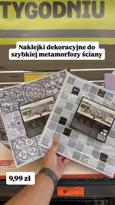 Naklejki dekoracyjne Smukee Home promocja w Biedronka