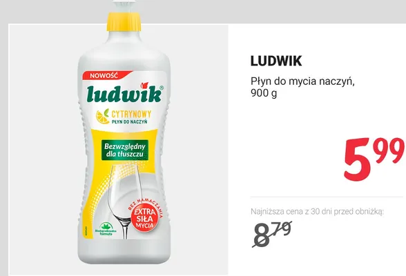 Płyn do mycia naczyń promocja w Rossmann