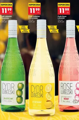 Cydr Klasyczny promocja w Biedronka