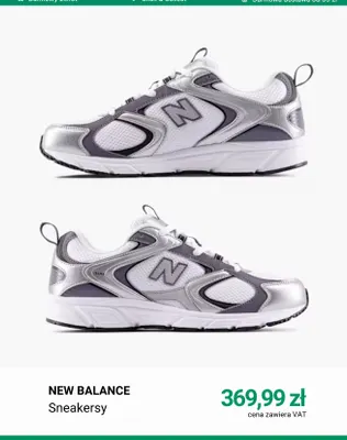Sneakersy New Balance promocja w Deichmann