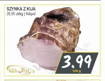 Szynka z kija Nikpol promocja w Słoneczko