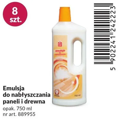 Emulsja do nabłyszczania paneli i drewna promocja w Makro