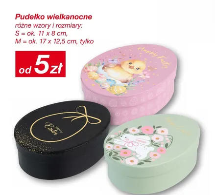Pudełko wielkanocne promocja w KiK