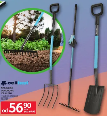 Narzędzia ogrodowe IDEAL PRO CELLFAST promocja w Selgros