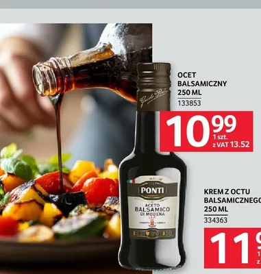 Ocet balsamiczny PONTI promocja w Selgros