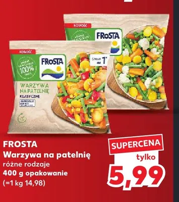 Warzywa na patelnię Frosta promocja w Kaufland