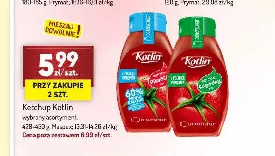 Ketchup Kotlin Pikantny promocja w Avita