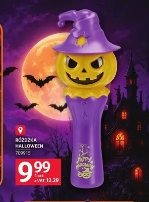 Różdżka Halloween promocja w Selgros