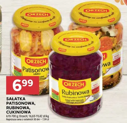 Sałatka patisonowa promocja w Stokrotka