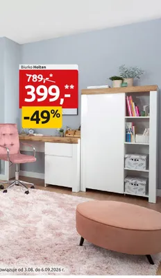 Biurko Holten promocja w Black Red White