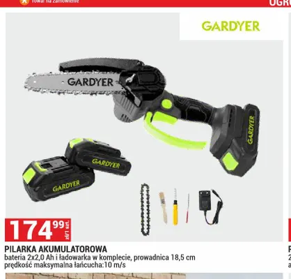 Pilarka akumulatorowa Gardyer promocja w Merkury Market