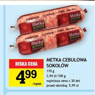 Metka cebulowa Sokołów promocja w Gram Market