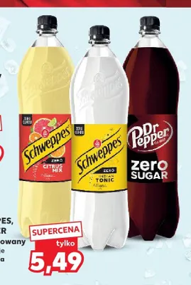 Napój gazowany Schweppes Indian Tonic Zero promocja w Kaufland