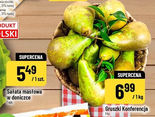 Sałata masłowa w doniczce promocja w POLOmarket