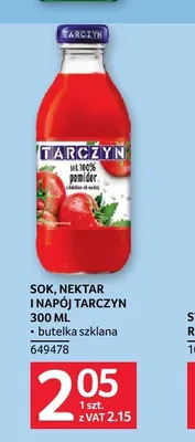 Sok, nektar i napój Tarczyn 300ml promocja w Selgros