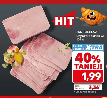 Szynka beskidzka Jan Bielesz promocja w Kaufland