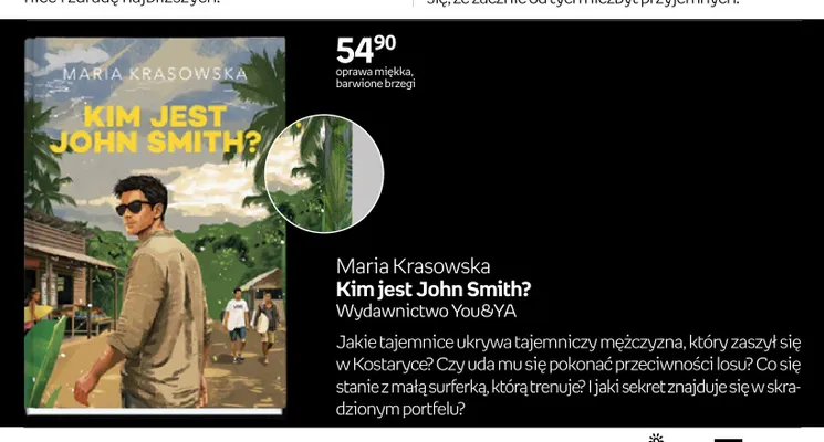 Książka Kim jest John Smith? Maria Krasowska oprawa miękka barwione brzegi promocja w Empik
