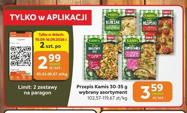 Przyprawa Przepis Kamis promocja w Gama