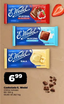 Czekolada biała E.Wedel promocja w Netto
