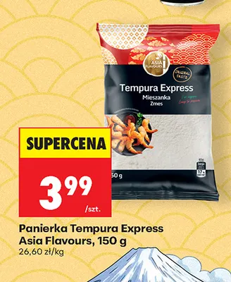 Panierka Tempura Express Asia Flavours promocja w Biedronka