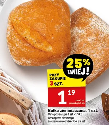 Bułka ziemniaczana promocja w Twój Market