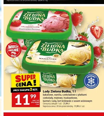 Lody karmel z solą Zielona Budka promocja w Twój Market