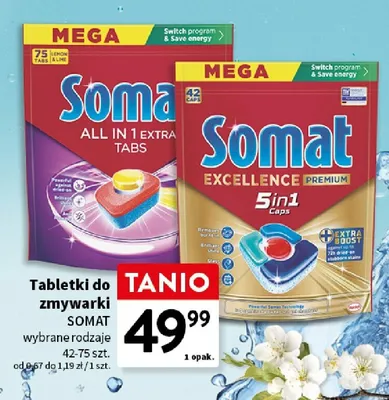 Tabletki do zmywarki wybrane rodzaje promocja w Intermarche