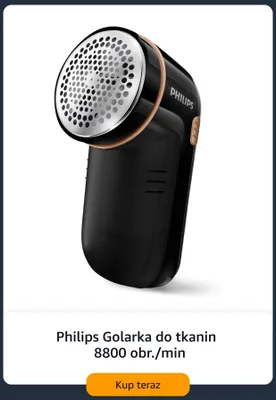 Golarka do tkanin Philips promocja w Amazon