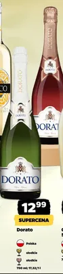 Wino musujące Dorato Rose słodkie polskie promocja w Netto