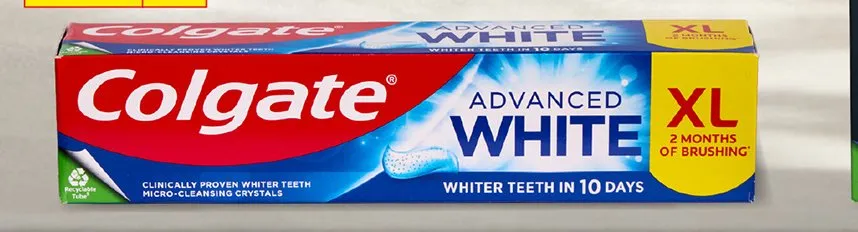 Pasta do zębów Advanced White promocja w Biedronka