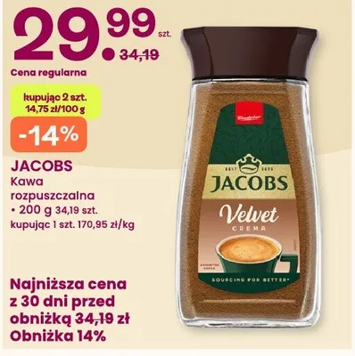 Kawa rozpuszczalna Jacobs promocja w Frisco