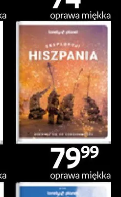 Książka Hiszpania Lonely Planet Pascal promocja w Empik