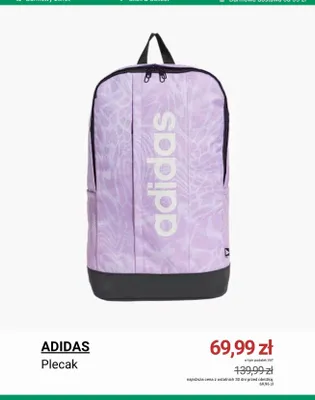Plecak ADIDAS promocja w Deichmann