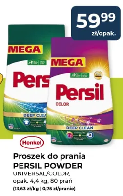 Proszek do prania PERSIL POWDER UNIVERSAL/COLOR promocja w PSB Mrówka
