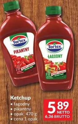 Ketchup łagodny pikantny promocja w Makro