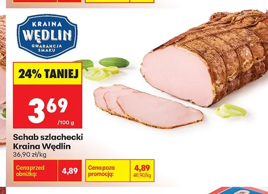 Schab szlachecki Kraina Wędlin promocja w Biedronka