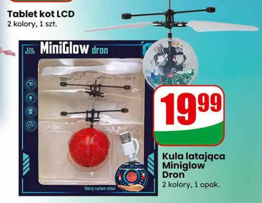 Kula latająca Dron 2 kolory promocja w Dino