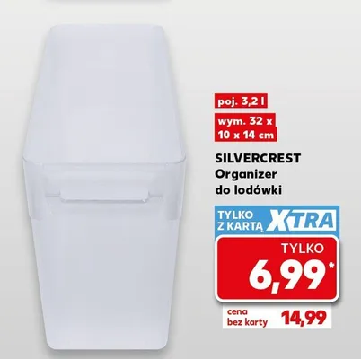 Organizer do lodówki Silvercrest 3,2 l promocja w Kaufland