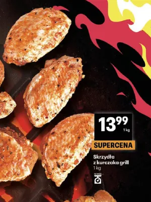 Skrzydła z kurczaka grill promocja w Delikatesy Centrum